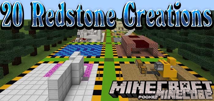 20 Redstone Creations Map
