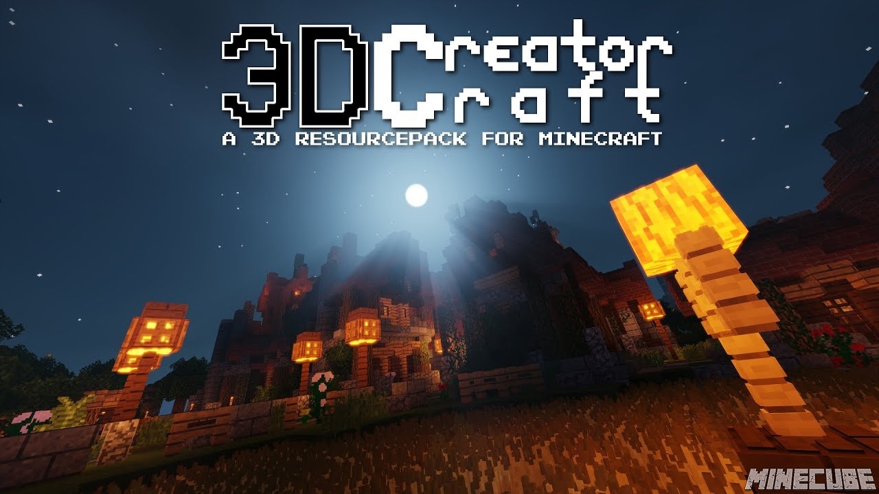 3D CreatorCraft Resource Pack