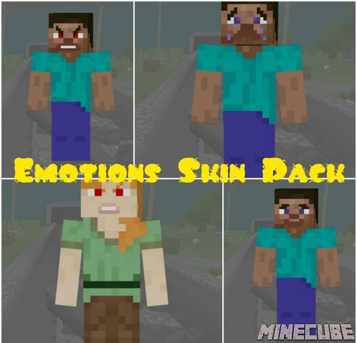 Skin Pack with Emotions