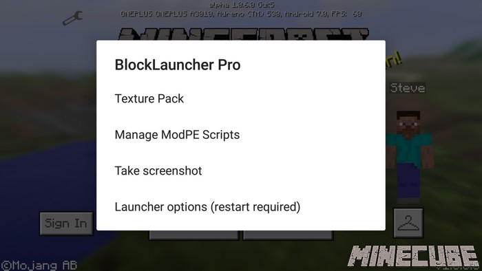 BlockLauncher Pro 1.9